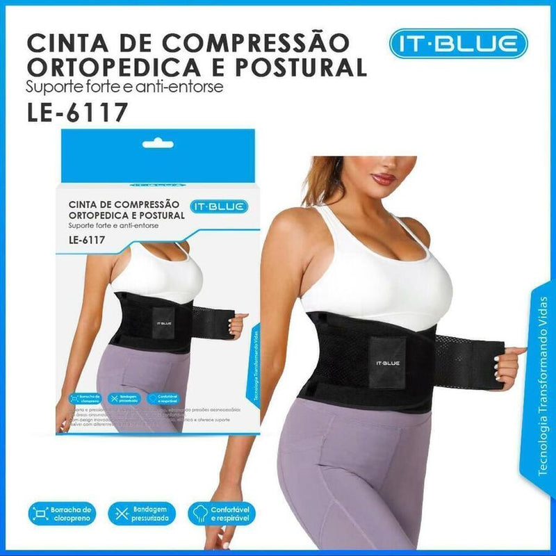 Cinta Compressão Ortopedica Postural - It Blug