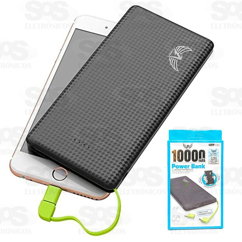 Carregador Portátil Turbo 10000mah - Power Bank