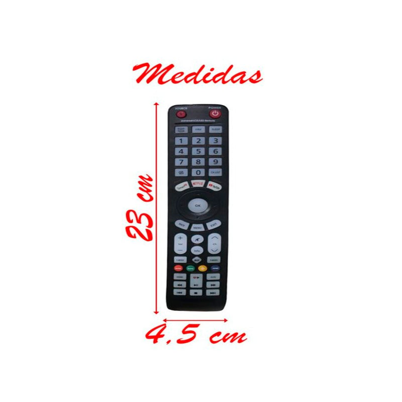 Controle Universal Para TV LCD, LED - LELONG