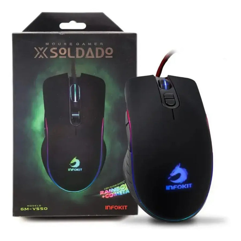 Mause Gamer Soldado GM-V550 - Inforkit