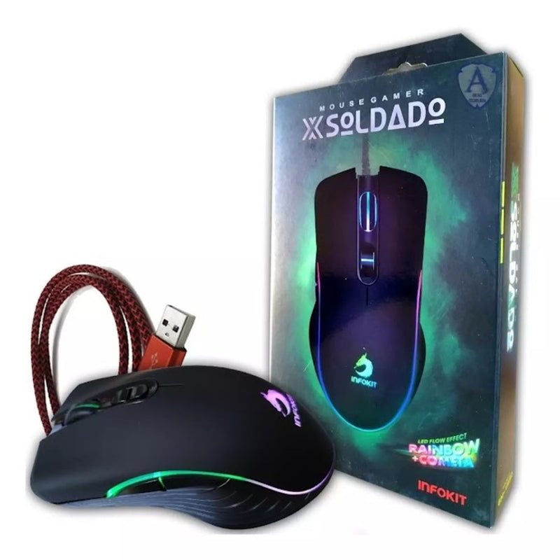 Mause Gamer Soldado GM-V550 - Inforkit