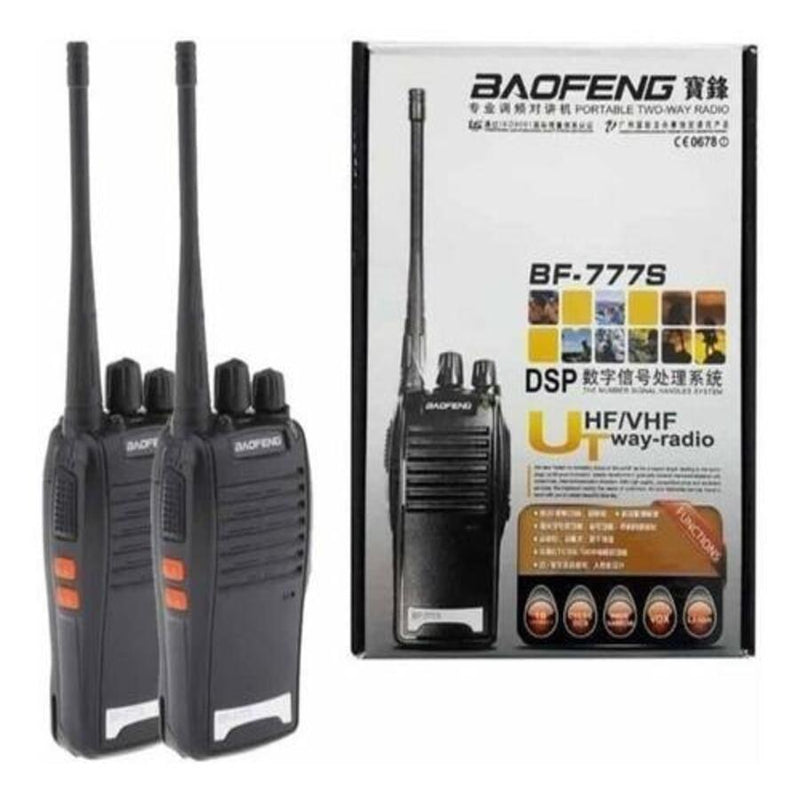 Kit Radio Comunicador walk talk - Baofeng BF 777s