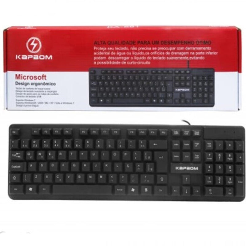 Teclado USB KA-691 - Kapbom