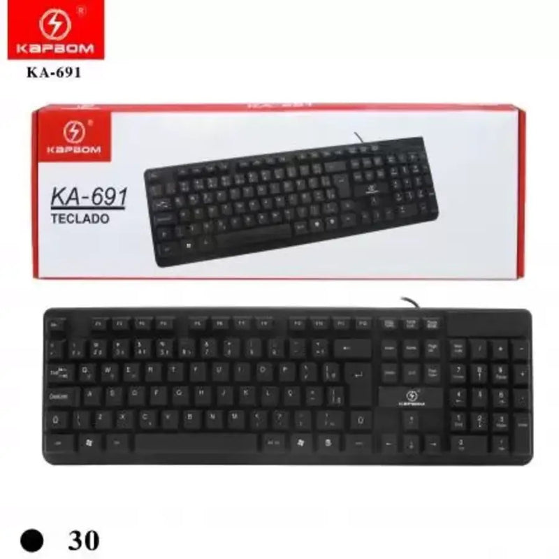 Teclado USB KA-691 - Kapbom